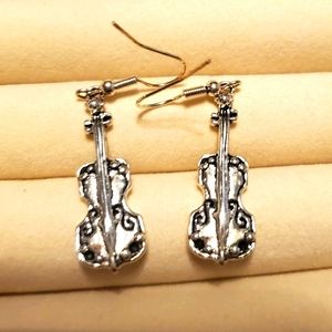Violin Earrings